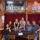 The Corkscrew Comedy Festival Producers from left: Anna Vocino, Dianne Dominguez, Sunny Doench Stricker, Dan Dominguez, Tater Stricker, and Loren Tarquinio